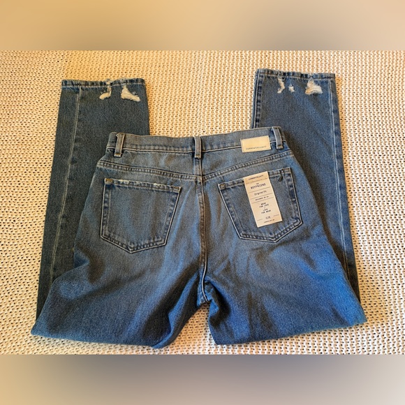 Current/Elliot Boyfriend Deconstructed Jeans Sz 26 Style CE1013CN14 Rainfall - Picture 4 of 7